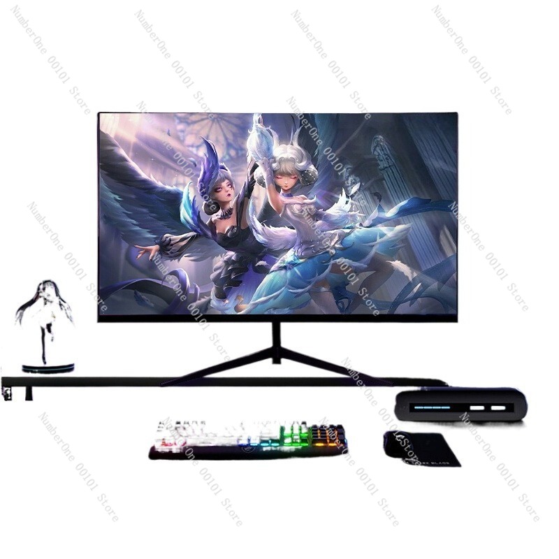 Gaming Monitor Curved - 24-Inch 2K 144Hz Borderless Curved Monitor,Ultra