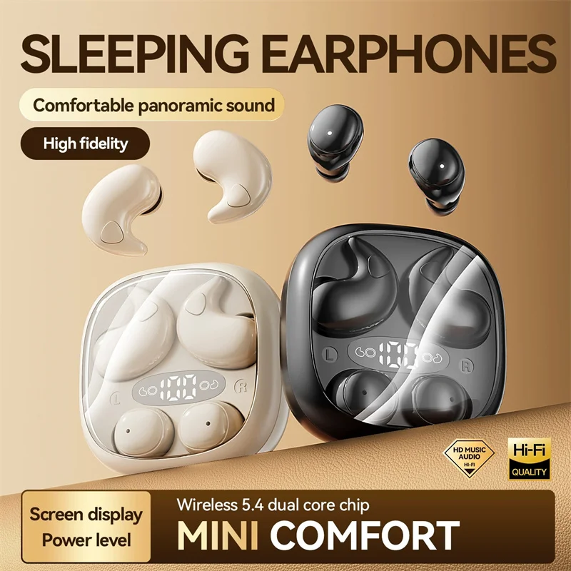 Esports Gaming Headphones - Open Ear Sleeping Earbuds 2 Pairs