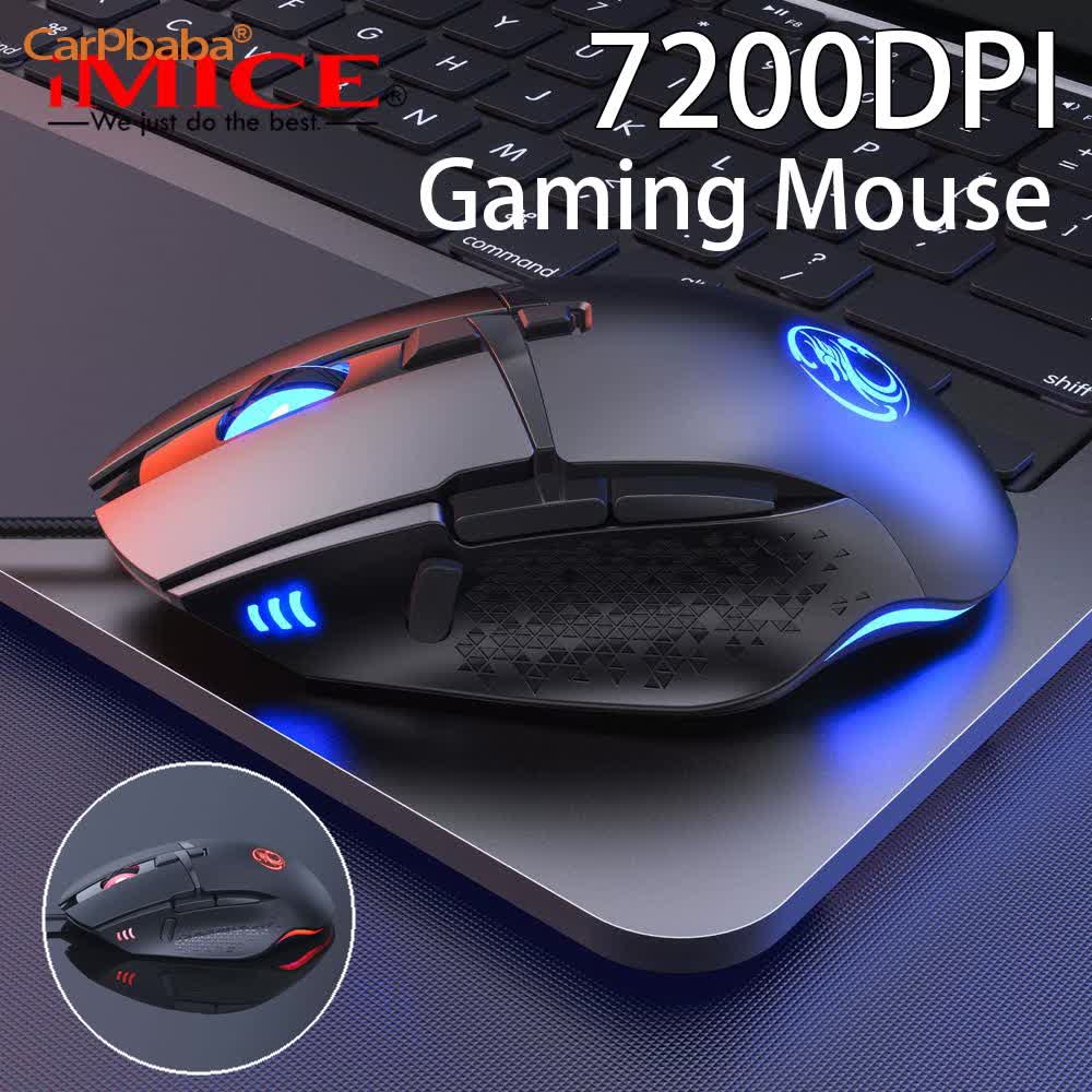 Esports Gaming Phone - A2T91 Portable Wired Gaming Mice 7200DPI