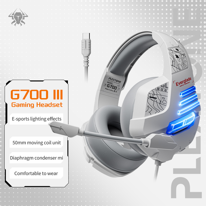 Esports Gaming Phone - PLEXTONE G700 Headphones, Wired Gaming, Esports