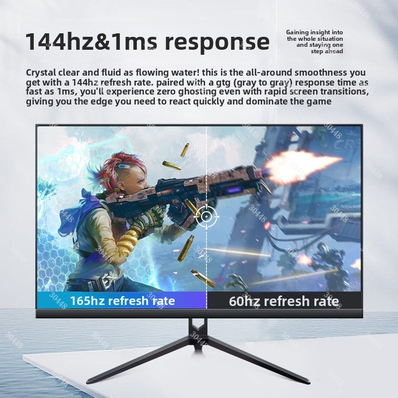 27inch Monitor Curved 2K 144Hz - Gaming Monitor Curved recension och pris