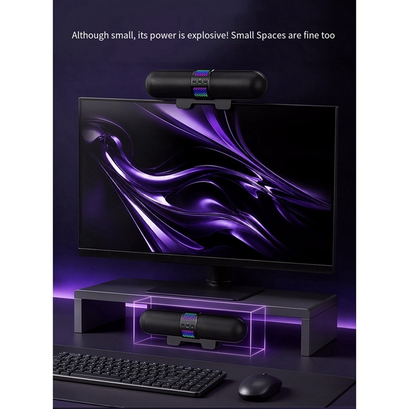 Super Sale RGB Gaming Sound Ba - Esports Gaming Bar recension och pris