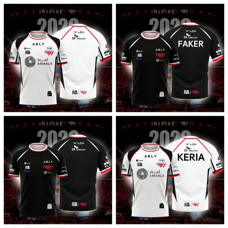 2026 NEW T1 ESPORTS TEAM JERSE - Esports Gaming Gear recension och pris