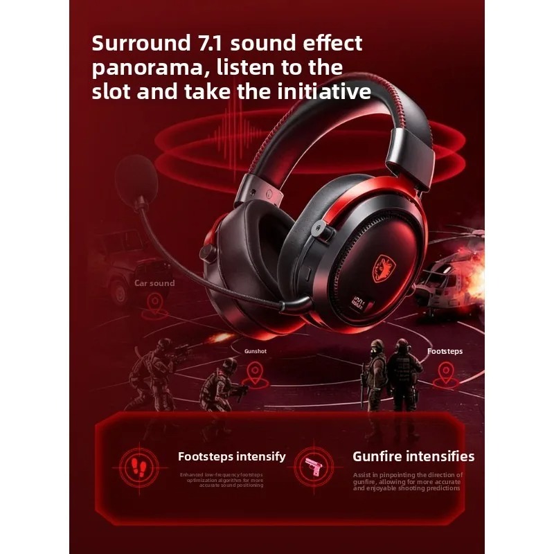 SADES Hunting 812 Wireless Hea - Esports Gaming Bar recension och pris