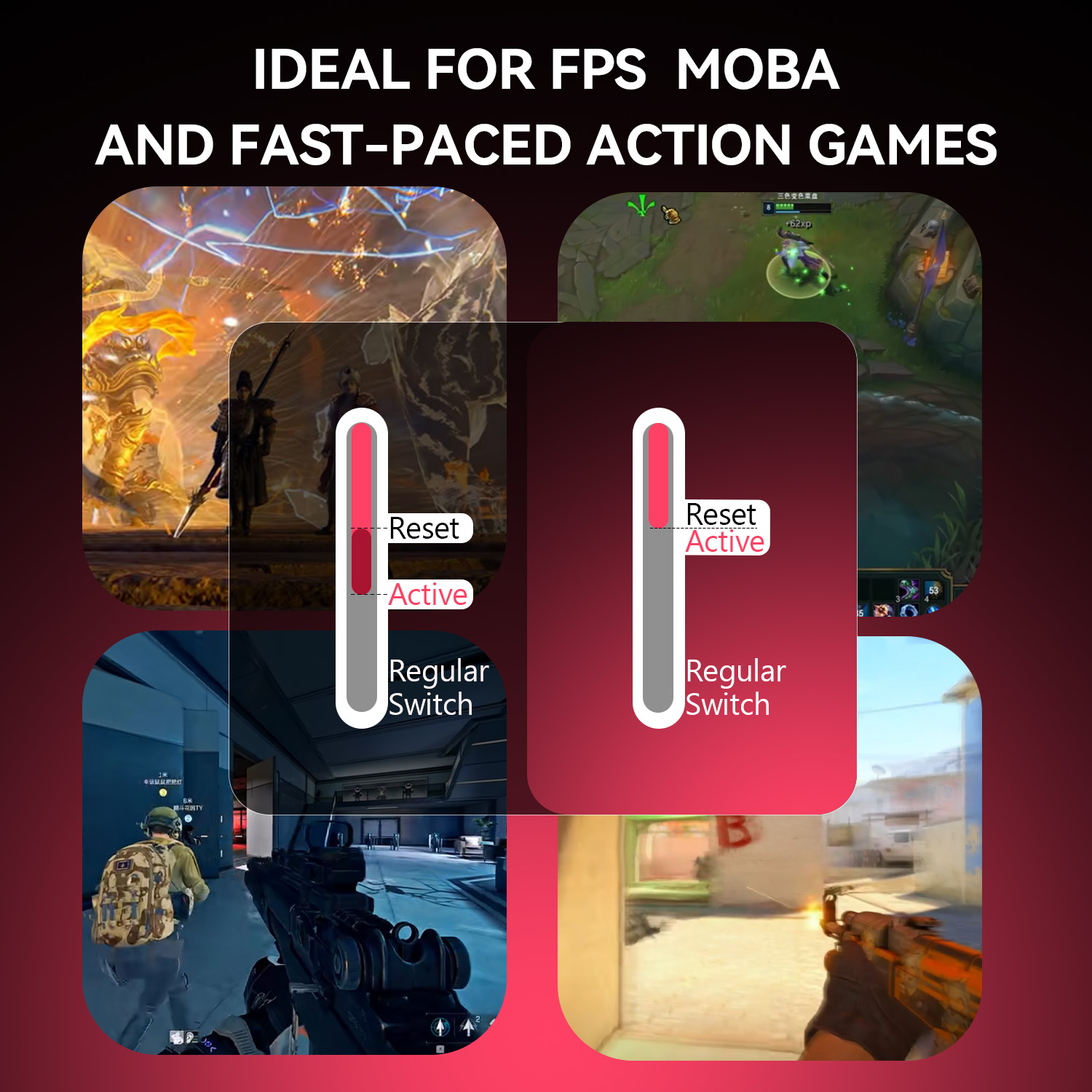 DarkBeacon Flux 87 Hall Effect - Esports Gaming Photo recension och pris