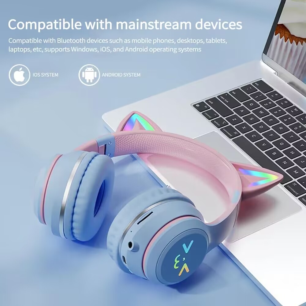 RGB Glow Earphones Wireless Ea - Esports Gaming Headphones recension och pris