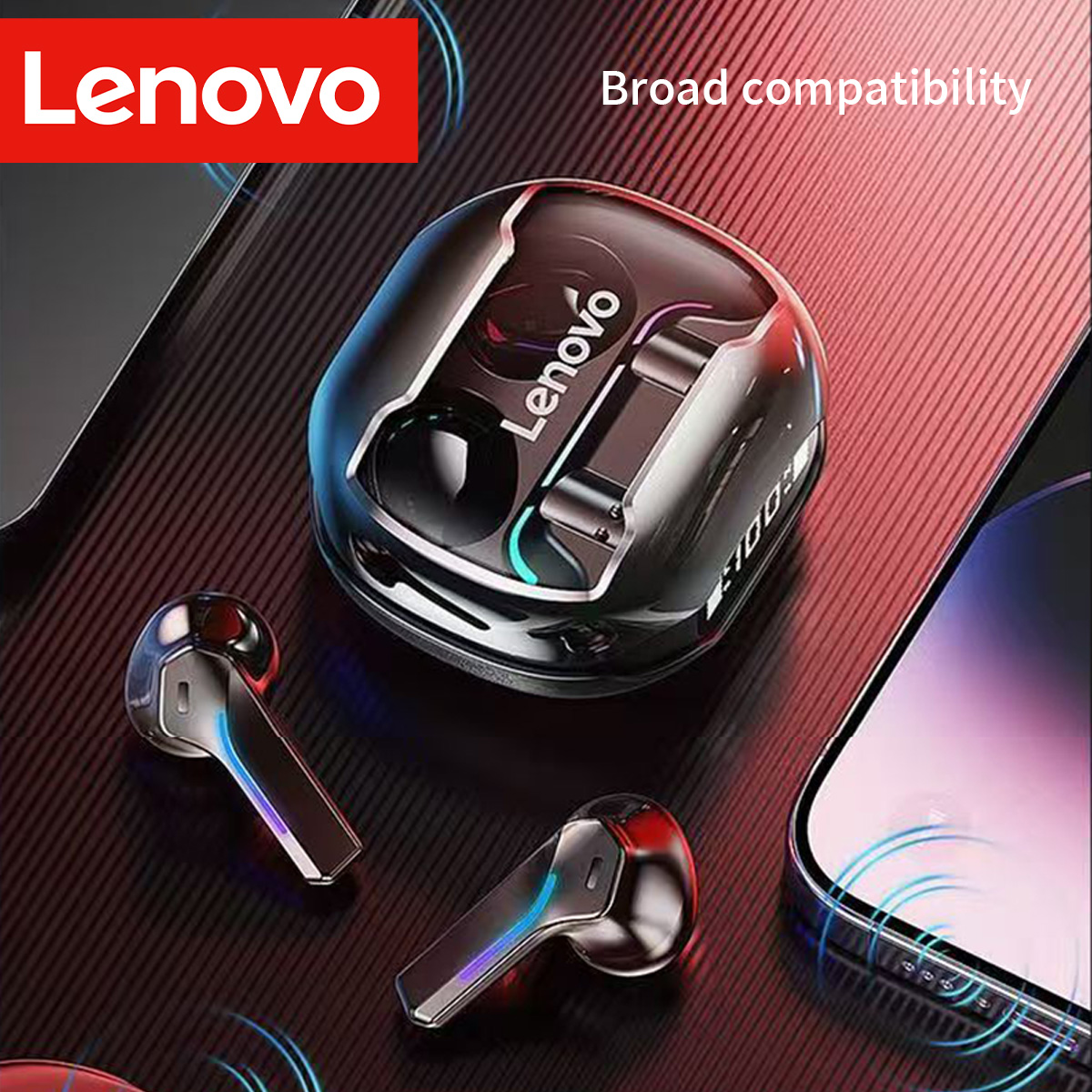 Lenovo TG101 Gaming Headset Bl - Esports Gaming Phone recension och pris