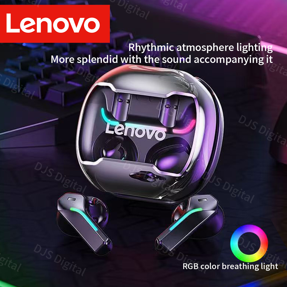 Lenovo TG101 Gaming Headset Bl - Esports Gaming Phone recension och pris