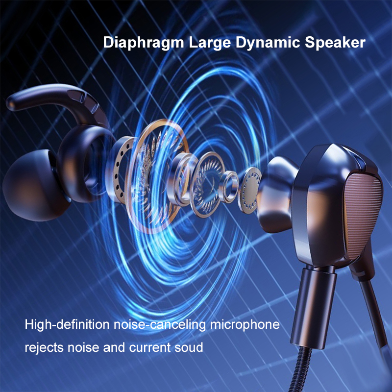In Ear Gaming Earphones With M - Esports Gaming Phone recension och pris