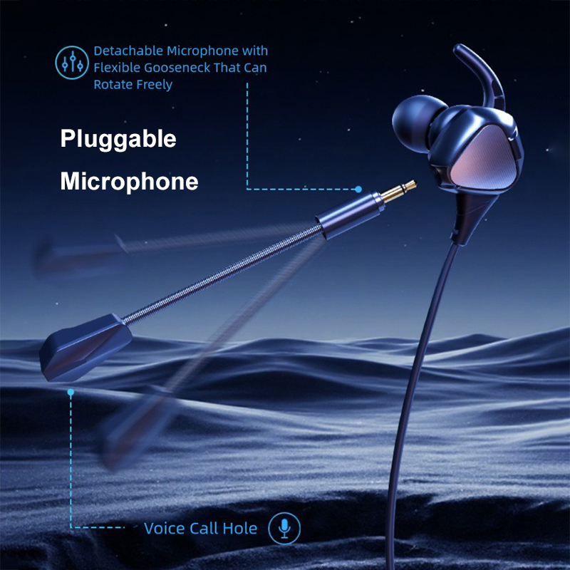In Ear Gaming Earphones With M - Esports Gaming Phone recension och pris