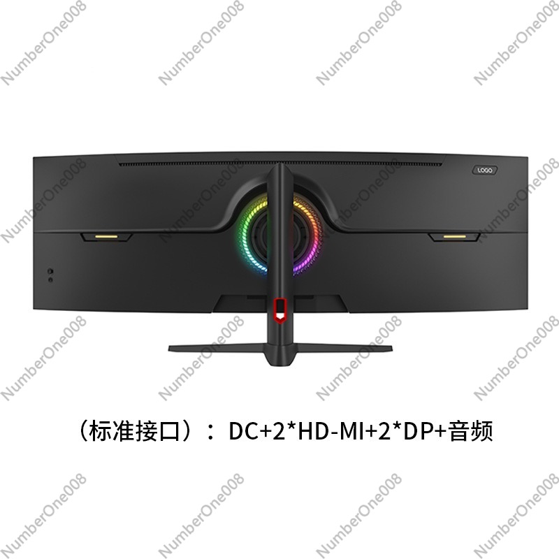 49 Inch Curved 3840*1080 4k Ga - Gaming Monitor Curved recension och pris